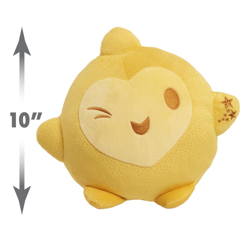 Just Play Disney Wish Hug & Wish Star 10-Inch Glowing Plush Star  Soothing Night Light  Officially Licensed Kids Toys for Ages 3 Up - Image 5